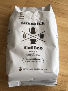 業務スーパー　ラグジュアリッチコーヒー（ブラジル＆コロンビア）